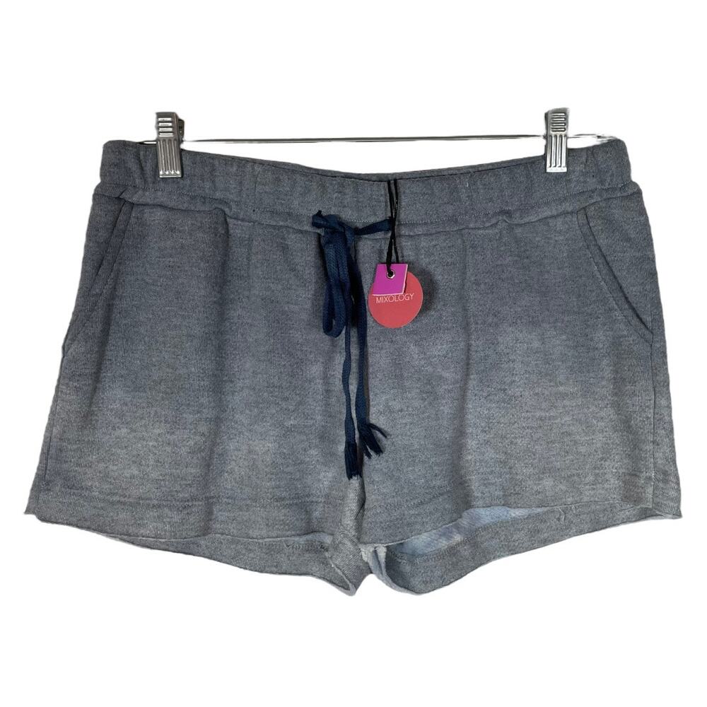 NEW  Jac Parker Gray Ombre Sweatshorts      Size: L